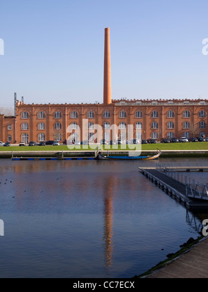 Fabrica Campos, une ancienne usine de céramique du 19e siècle à Aveiro, Portugal, centre culturel tourné Banque D'Images