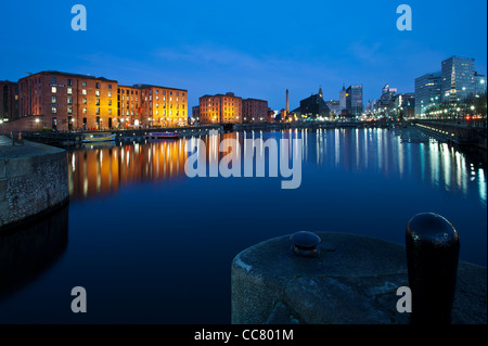 L'Albert Dock Liverpool Merseyside UK Banque D'Images