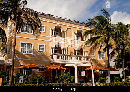 Claridge Hotel, South Beach, Miami, Floride, USA Banque D'Images