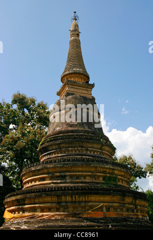 Wat Phra Umong Therada Jan chedi, Chiang Mai. La Thaïlande. Banque D'Images