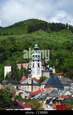 En été, Banska Stiavnica, Slovaquie - UNESCO Banque D'Images