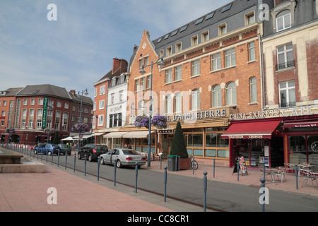 L'hôtel d'Angleterre sur la Place du Maréchal Foch, Arras, Pas-de-Calais, France. Banque D'Images