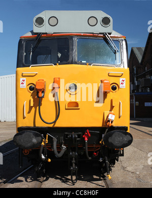 Classe 50 préservés locomotive diesel 50026 Indominatable à Eastleigh travaille centenaire journée portes ouvertes Banque D'Images