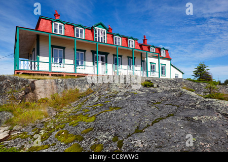 Maison Baie-Johan-Beetz, Québec, Canada Banque D'Images