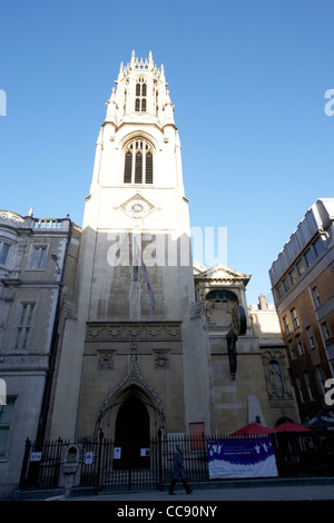 L'église de St-guilde dunstan-dans-le-ouest de Fleet Street London England uk united kingdom Banque D'Images