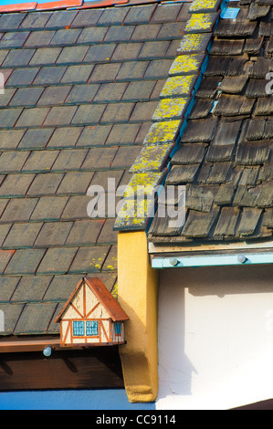 Maison des oiseaux à Solvang, Californie Banque D'Images