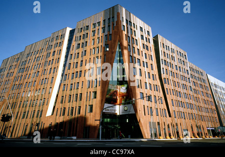 Sumatrakontor dans le cadre de l'Überseequartier à Hafencity à Hambourg. Banque D'Images