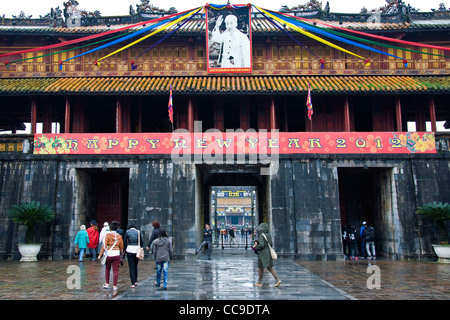 Dai Noi, citadelle impériale, Hue, Vietnam Banque D'Images