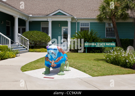 Essence of Jekyll Island, ou Essie au Jekyll Island Visitor Center sur Jekyll Island, Géorgie. Banque D'Images