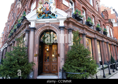 James purdey & sons boutique mayfair Londres par nomination royale England uk united kingdom Banque D'Images