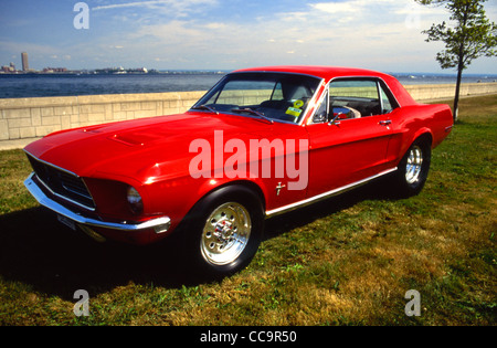 1968 Ford Mustang Pro Street Banque D'Images