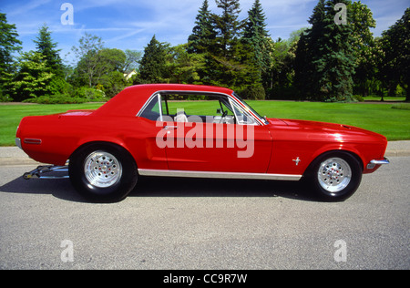 1968 Ford Mustang Pro Street Banque D'Images