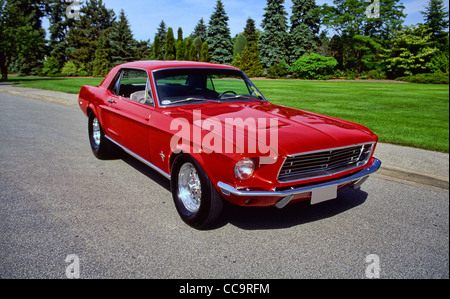 1968 Ford Mustang Pro Street Banque D'Images