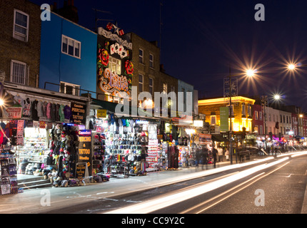 La ville de Camden High Street - London Banque D'Images