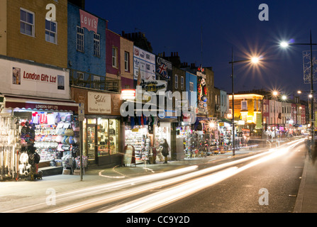 La ville de Camden High Street - London Banque D'Images