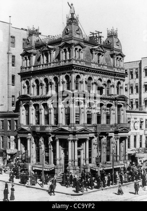 Compagnie d'assurance Fireman's Building, vaste & Market Streets, Newark, New Jersey), vers 1909 Banque D'Images