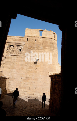 Fort de Jaisalmer, dans le Rajasthan, Inde, le 24 décembre 2011. Banque D'Images