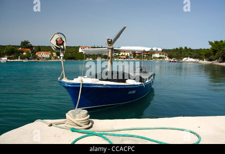 Luka cove dans Mirce près de Lovište, péninsule de Peljesac, Croatie Banque D'Images