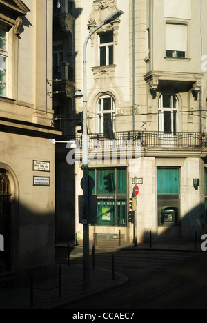 Rue de Budapest, Hongrie, Europe Banque D'Images