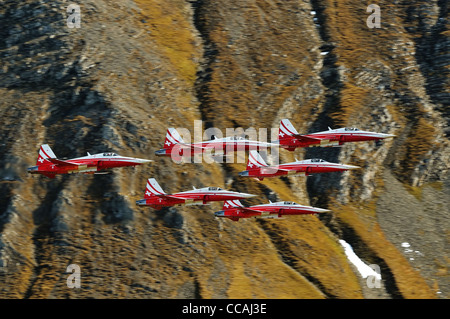 Patrouille Suisse Banque D'Images