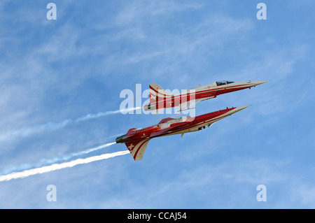 Patrouille Suisse Banque D'Images