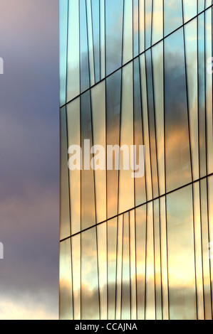 La nouvelle bibliothèque de l'Université d'Aberdeen Banque D'Images