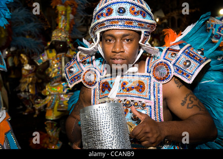 Junkanoo, Boxing Day Parade 2011, racines, Nassau, Bahamas Banque D'Images