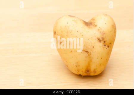 En forme de coeur de pomme de terre 'Vivaldi' Banque D'Images