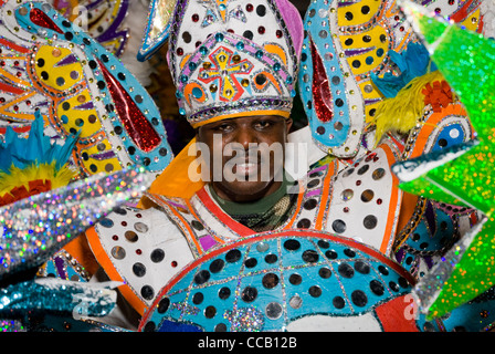 Junkanoo, Boxing Day Parade 2011, racines, Nassau, Bahamas Banque D'Images