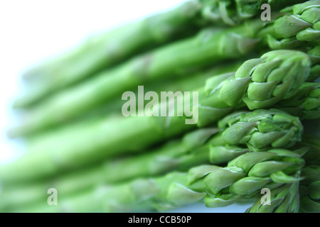 Têtes d’asperges Banque D'Images