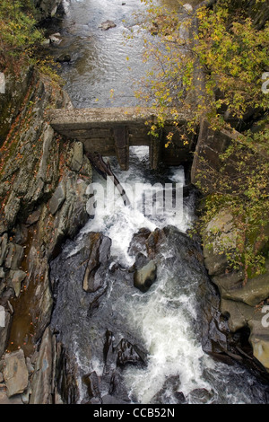 Jéricho Vermont Vermont Moulin ancien moulin à eau moulin à eau chaude électricité Banque D'Images