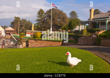 Au Flagstaff Hill Maritime Village de Warrnambool, sur la Great Ocean Road, à Victoria, en Australie Banque D'Images