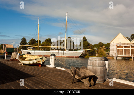 Au Flagstaff Hill Maritime Village de Warrnambool, sur la Great Ocean Road à Victoria en Australie Banque D'Images