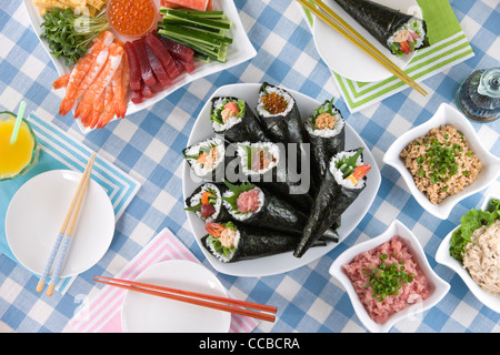 Temakizushi Photo Stock Alamy