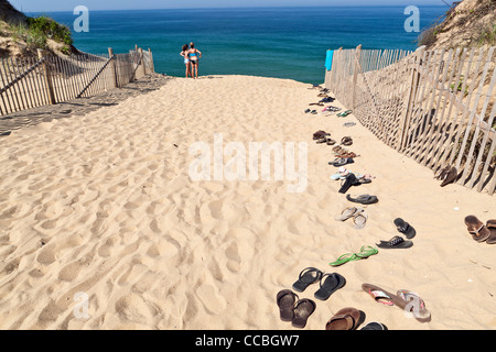 Longnook Beach Truro, Cape Cod, Massachusetts USA Banque D'Images