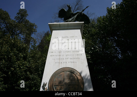 Ossario, San Martino della Battaglia, Lombardie, Italie, Europe Banque D'Images