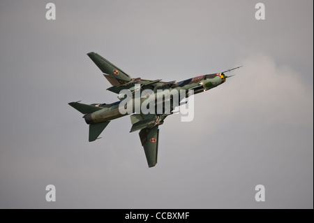 Su-22 polonais Banque D'Images