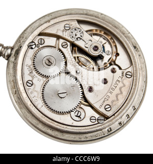 Argenterie ancienne montre de poche par la T. Eaton Co. Ltd (Canada) Banque D'Images
