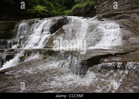 Robert cascade H Treman State Park Banque D'Images