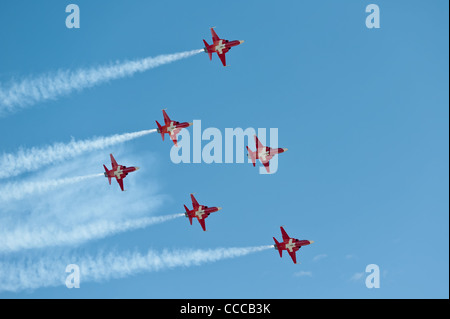 Patrouille Suisse Banque D'Images