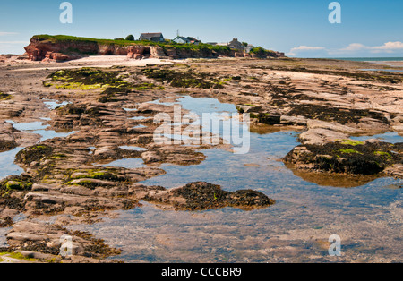 Hilbre Island, Dee estuaire, le Wirral, Merseyside, England, UK Banque D'Images