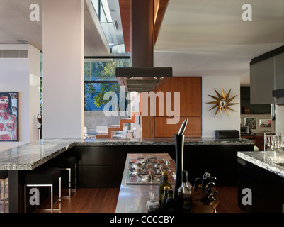 STEFAN ANTONI OLMESDAHL TRUEN ARCHITECTS' House Le Cap AFRIQUE DU SUD INTÉRIEUR DE L'espace de cuisson Banque D'Images
