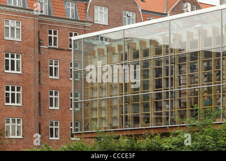 Kvarterhuset Holmbladsgade Community Center, Copenhague, Danemark, 2001 Banque D'Images