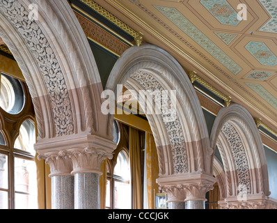 Le St Pancras Chambers comprend le développement d'un vaste et délicate rénovation de St Pancras Chambers et une nouvelle marque Banque D'Images