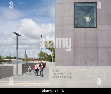 La HEPWORTH WAKEFIELD, WAKEFIELD, Royaume-Uni, 2010 Banque D'Images