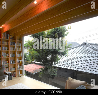 Près de HOUSE, TOKYO, LE MONT FUJI ARCHITECTS 2010-LIVIGN FENÊTRE CHAMBRE Banque D'Images