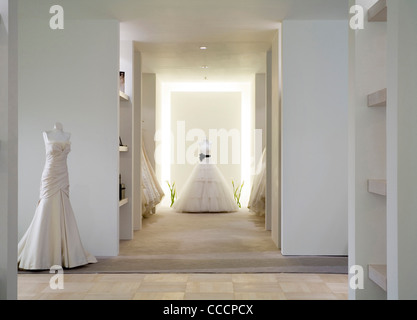 VERA WANG WEDDING SHOP SHOP INTERIOR Banque D'Images