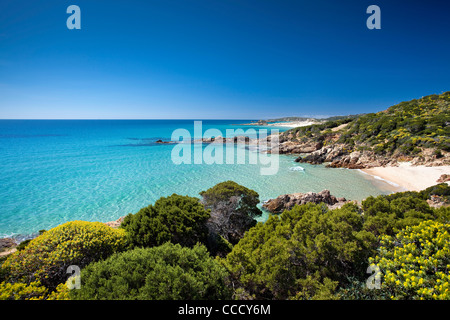 Chia, Monte Cogoni, Campana, Chia, Domus de Maria (CA), Sardaigne, Italie, Europe Banque D'Images