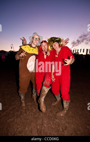 Fancy dress à Creamfields,Whitchurch, Cheshire, Angleterre, Royaume-Uni Banque D'Images