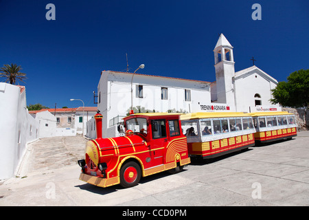 Cala d'Oliva, l'île de l'Asinara, Porto Torres, en Sardaigne, Italie, Europe Banque D'Images